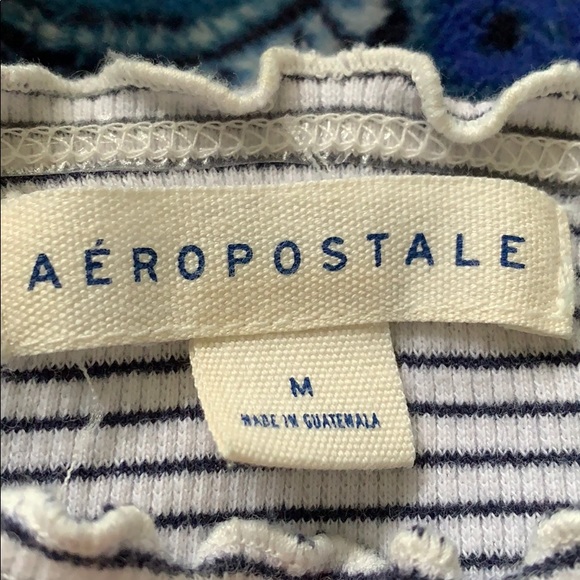 Aeropostale off-the-shoulder shirt - Picture 3 of 4